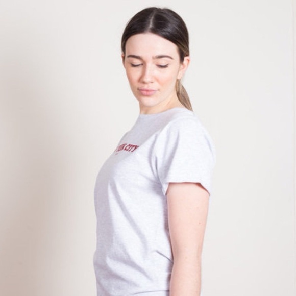 A.P.C. | Hip Euro Style Streetwear New York City T Shirt Heathered Grey | L - Picture 3 of 16